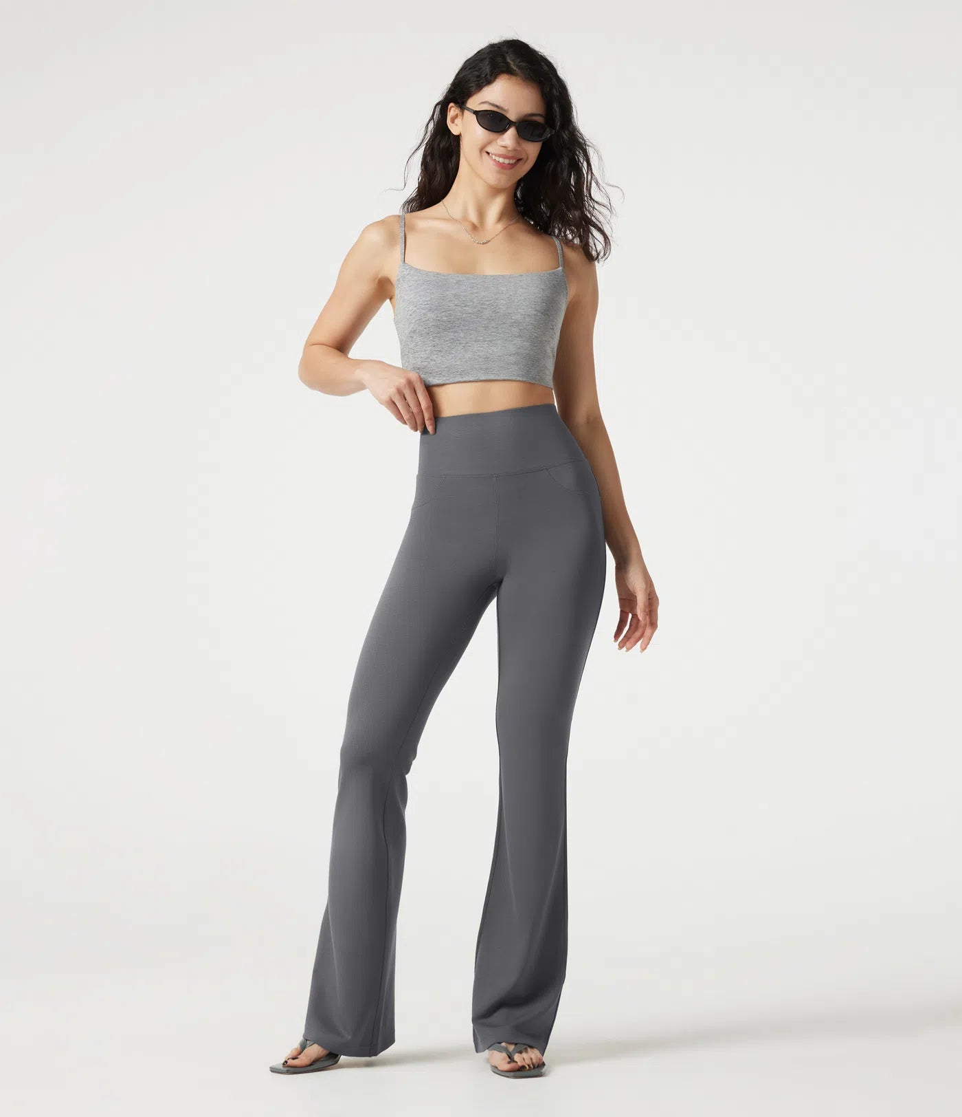 Pantalón Acampanado Talle Alto