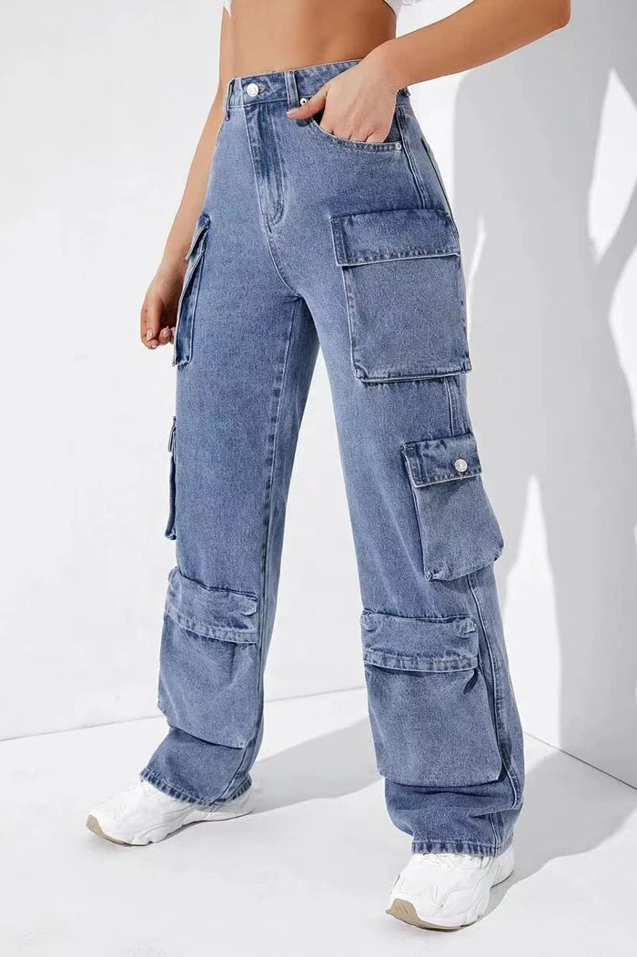 Jean Cargo Wide Leg