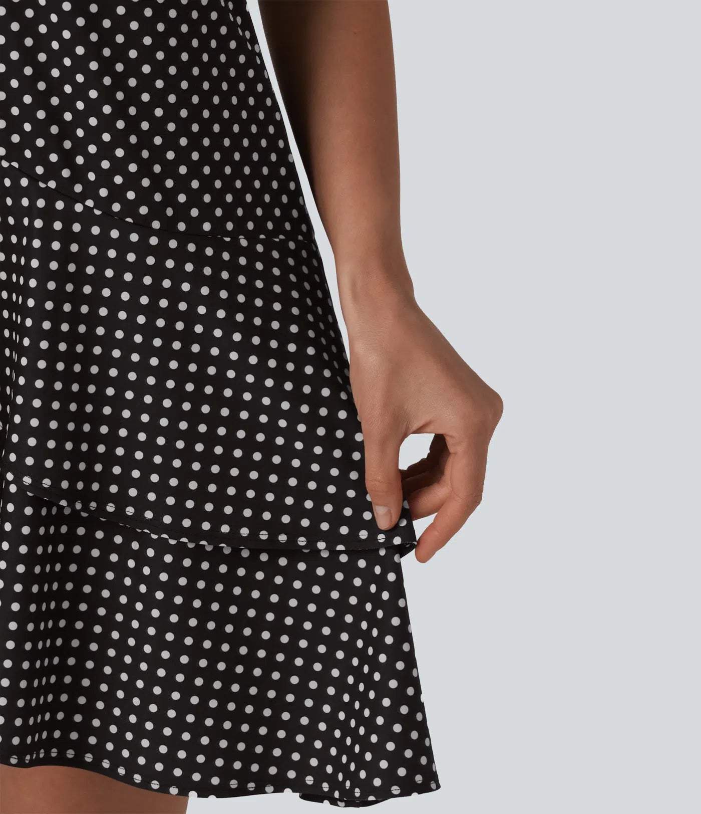 Vestido Lunares Sin Mangas
