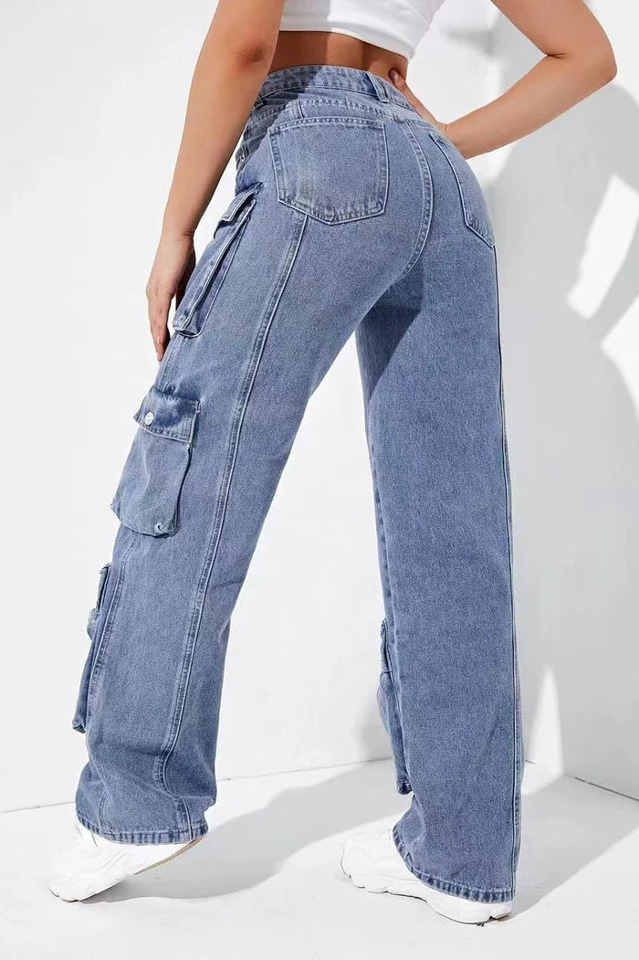 Jean Cargo Wide Leg