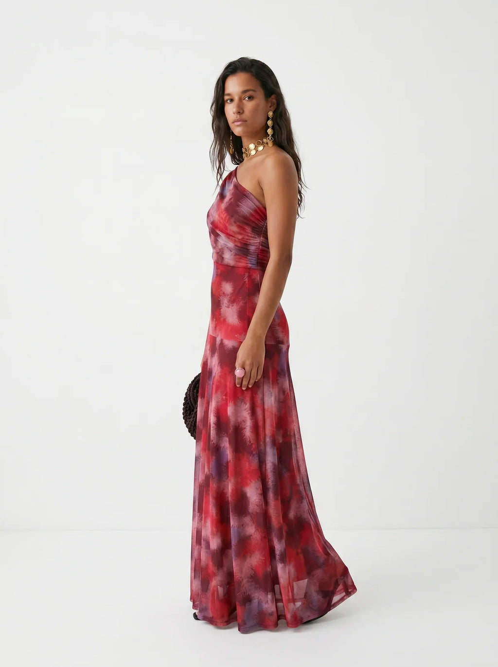 CARLA Vestido maxi elegante y sencillo