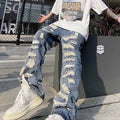 Jeans Flare Rotos