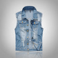Chaleco Denim Mangas