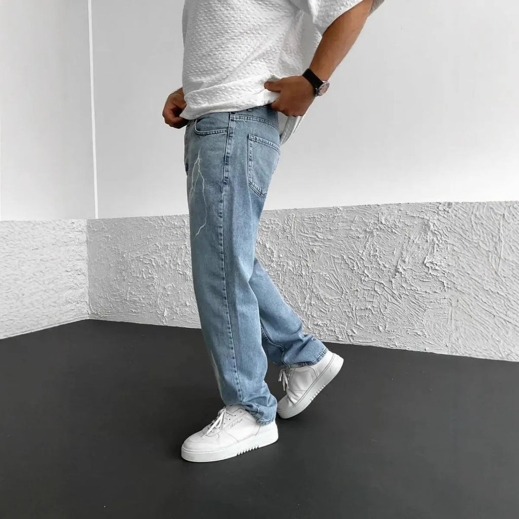 Jeans Baggy Estampado