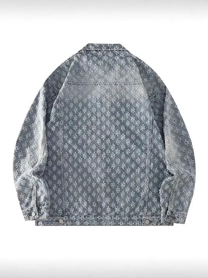 Chaqueta Denim Floral