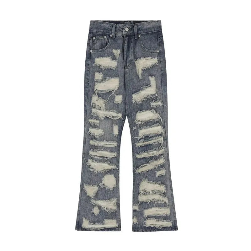 Jeans Flare Rotos