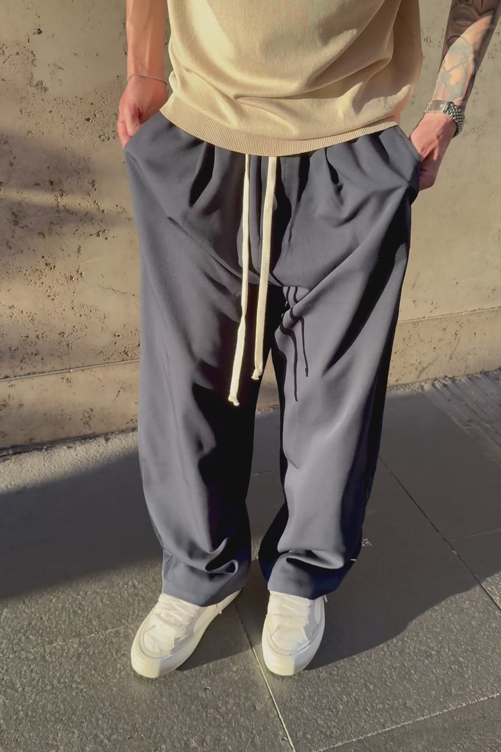 Pantalaccio Elegante Blu Notte
